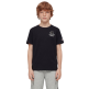 Camiseta Champion Niño con Estampado Puff "Black"