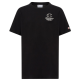 Camiseta Champion Niño con Estampado Puff "Black"