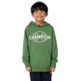 Champion BOYS' FLEECE HOODED SWEATSHIRT GRAPHIC "OLIVE GREEN"