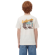Camiseta Champion Ocean Side con gráfico para Niño/Niña "Cream"