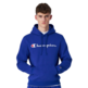 Champion Embroidered Big Logo Fleece Hoodie "Blue"