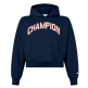 Sudadera corta con Capucha Niña Champion Graphic Logo Main Street Fleece "Navy"