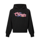 Sudadera Niña Champion Graphic Logo "Black-Pink"