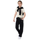 Champion Girls Icons Cargo Straight Hem Pants Comfort Fit "Black"