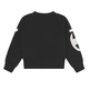 Champion Girls Legacy Logo Crewneck Sweatshirt "Black"