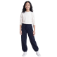 Pantalón Champion Niña con Puño Elástico Main Street Loose Fit Fleece "Navy"