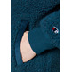 Champion Half Zip Polar Fleece Sweatshirt "Dark Green-Blue"