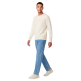 Sudadera Ligera de Cuello Champion Icons Tonal Logo "Cream"