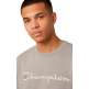 Sudadera Ligera de Cuello Champion Icons Tonal Logo "Warm Grey"