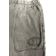 Pantalón Champion Icons Efecto Lavado Interior Afelpado con Puños Elásticos "DarK Grey"
