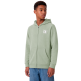Sudadera Niño/Niña Con Cremallera Completa Graphic Logo Powerblend  "Light Olive Green"