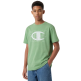 Camiseta Niño/Niña Champion Graphic Logo Powerblend "Light Olive Green"