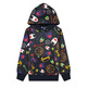 Champion Kids Legacy Basketball Print Fleece Hooded Sweatshirt