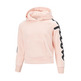 Champion Girls Legacy Logo Hooded Sweatshirt "Rose Tane"