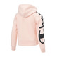 Champion Girls Legacy Logo Hooded Sweatshirt "Rose Tane"