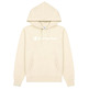 Champion Legacy Big Script Logo Print Hoodie "Wheat"