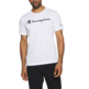 Champion Legacy Cotton Contrast Scrip Logo T-shirt "White"