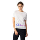 Champion Legacy Cotton T-shirt with Colorful Details "White"