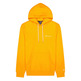 Champion Legacy Drawcord Small Logo Hoodie "Orange"