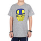 Champion Legacy Kids Graphic Crewneck T-Shirt "Grey"