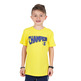 Champion Legacy Kids Graphic Crewneck T-Shirt "Yellow"