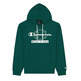 Champion Legacy New York Graphic Print Hoodie "Forest Green"