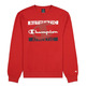 Champion Legacy New York Graphic Print Sweatshirt "Red"