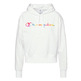 Champion Legacy Wm´s Script Colors Logo Hoodie "White"