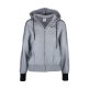 Champion Legacy Wmns Sport Hooded full zip Sweatshirt "Grey"