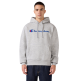 Sudadera Champion con capucha de felpa para hombre corte relajado “Gray”