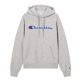 Sudadera Champion con capucha de felpa para hombre corte relajado “Gray”