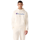 Sudadera Champion con capucha de felpa corte relajado "Cream"
