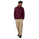 Champion Men’s Fleece Hoodie With Big Embroidered Logo Icons "Burgundy"