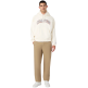 Sudadera Champion Interior Afelpado Main Street Embroidered Arched Logo "Cream"