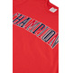 Champion Rochester Multicolour Bookstore Cotton T-Shirt "Red"