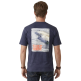 Camiseta Champion Ocean Side de Algodón con Gráfico "Indigo Navy"
