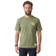Camiseta Champion Ocean Side de Algodón con Gráfico "Moss Green-Olive"