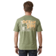 Camiseta Champion Ocean Side de Algodón con Gráfico "Moss Green-Olive"