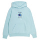 Champion Rochester Future Care Hooded Sweatshirt  "Pale Turquoise"