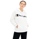 Champion Wn´s Legacy Script Logo Polar Fleece Hoodie "White"