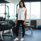 Camiseta mujer entrenamiento Champion "White"