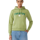 Sudadera Champion Mujer con Gráfico Logo "NY" Interior Afelpado "Avocado"
