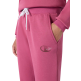 Pantalón Mujer Con puño Champion Graphic Logo C NY Rib  "Silken Raspberry-Pink"
