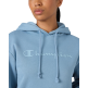 Sudadera Mujer Champion Maxi Logo Hooded Sweatshirt "Steel Blue"