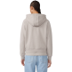 Sudadera Corta Champion Mujer con Cremallera Entera Logo 'C' Brillante Bordado "Taupe"