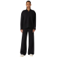 Pantalón Champion Wide Leg de Mujer con Cordón e Interior Afelpado "Black"