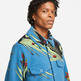 Nike Lebron Sherpa Button-Down Jacket "Dutch Blue"