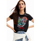 Desigual Arty Mickey Mouse T-shirt "Black"