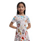 Desigual Cats Skater Dress "White"