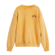 Desigual EMBROIDERED SWEATSHIRT  "Orange"